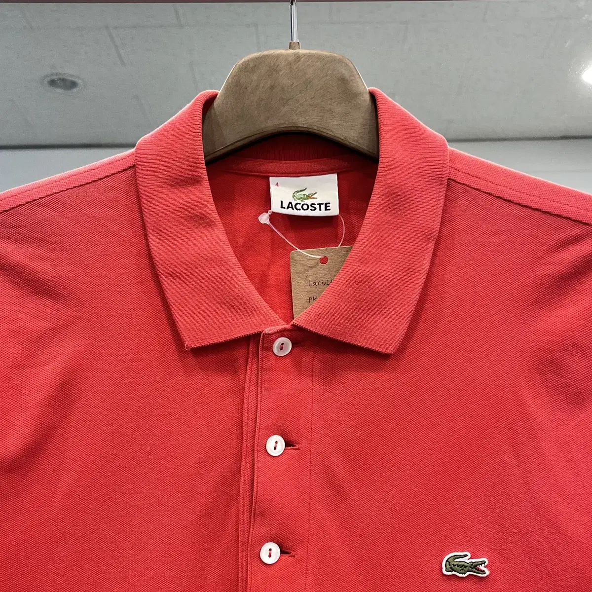 Lacoste 라코스테 카라티 pk 반팔 티셔츠 (red)