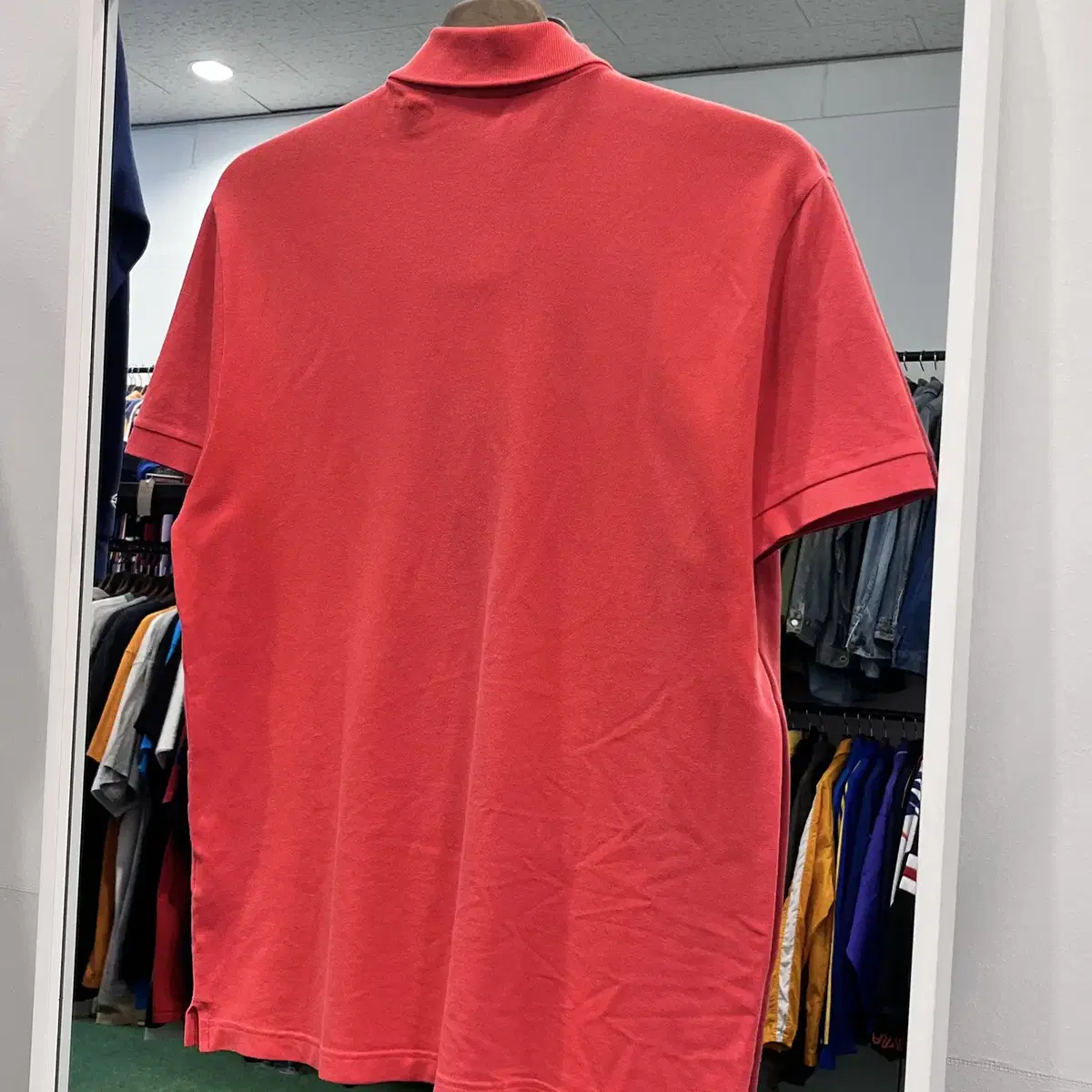 Lacoste 라코스테 카라티 pk 반팔 티셔츠 (red)