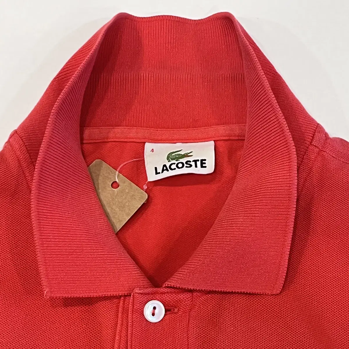 Lacoste 라코스테 카라티 pk 반팔 티셔츠 (red)