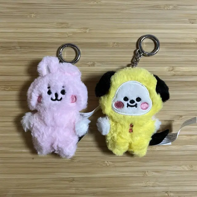 bt21 쿠키 치미 플랫퍼 키링