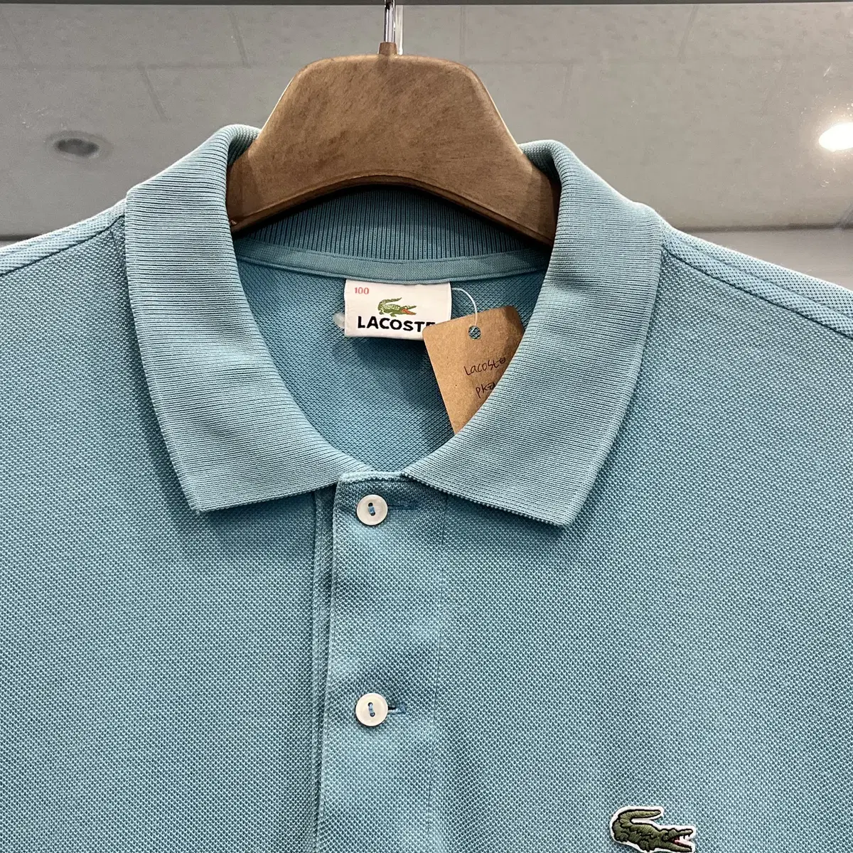 Lacoste 라코스테 카라티 pk 반팔 티셔츠 (blue-green)