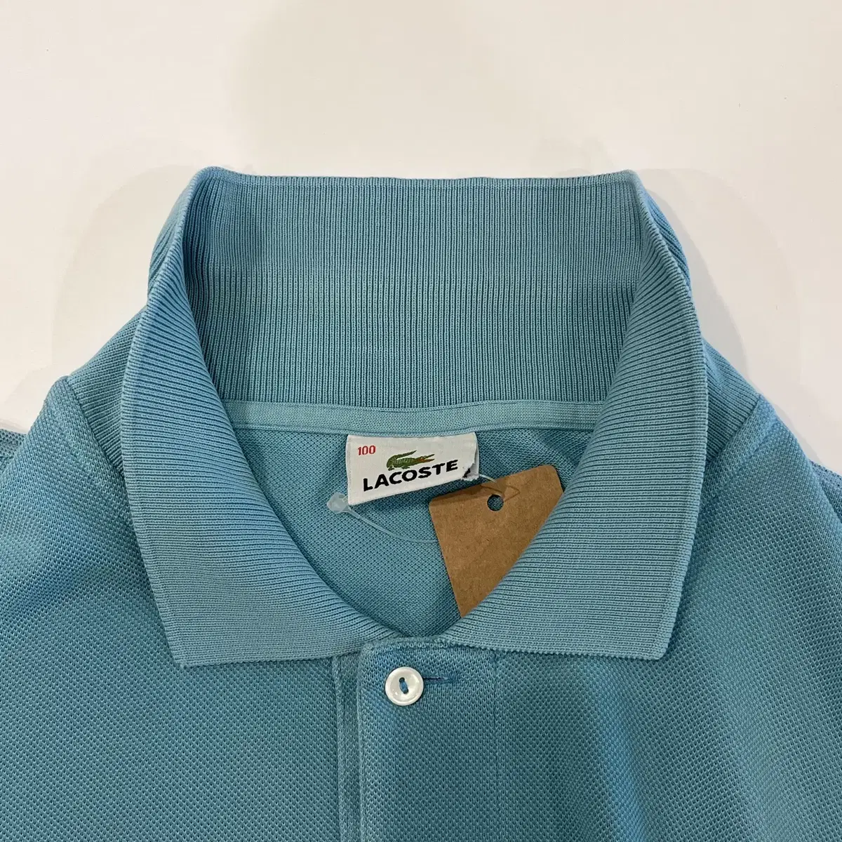 Lacoste 라코스테 카라티 pk 반팔 티셔츠 (blue-green)