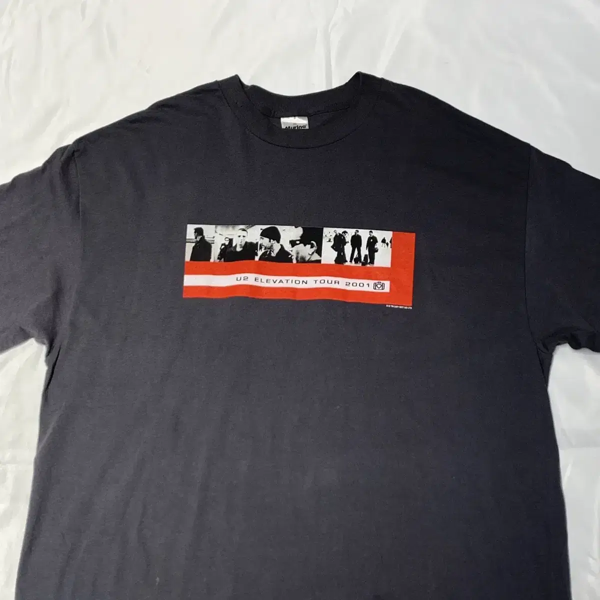 (XL) 00's U2 2001 ELEVATION TOUR 반팔 티셔츠