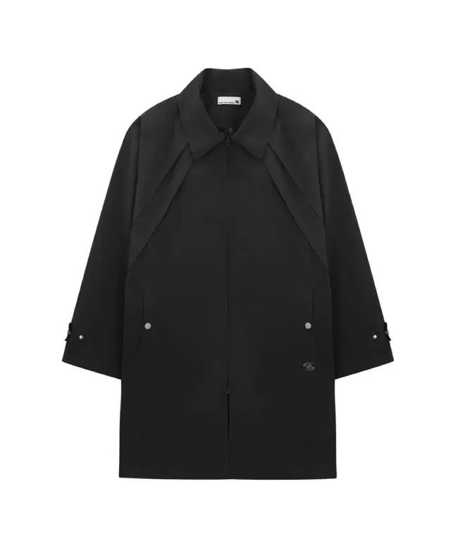 산산기어 22FW COAT JACKET BLACK (2)