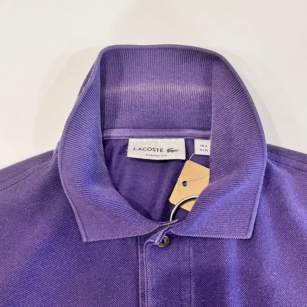 Lacoste 라코스테 카라티 pk 반팔 티셔츠 (purple)