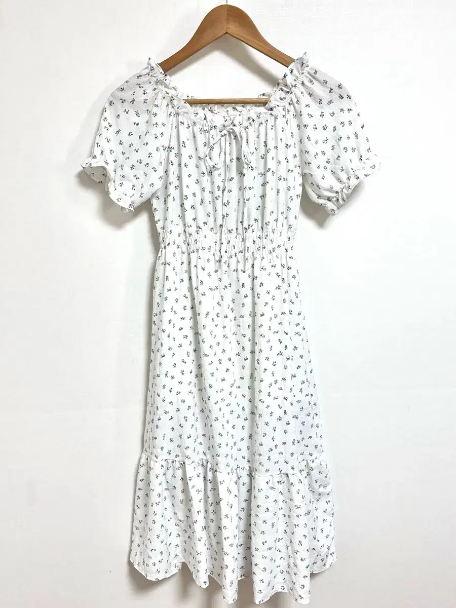 long one piece floral puff ONEPIECE short sleeve one piece