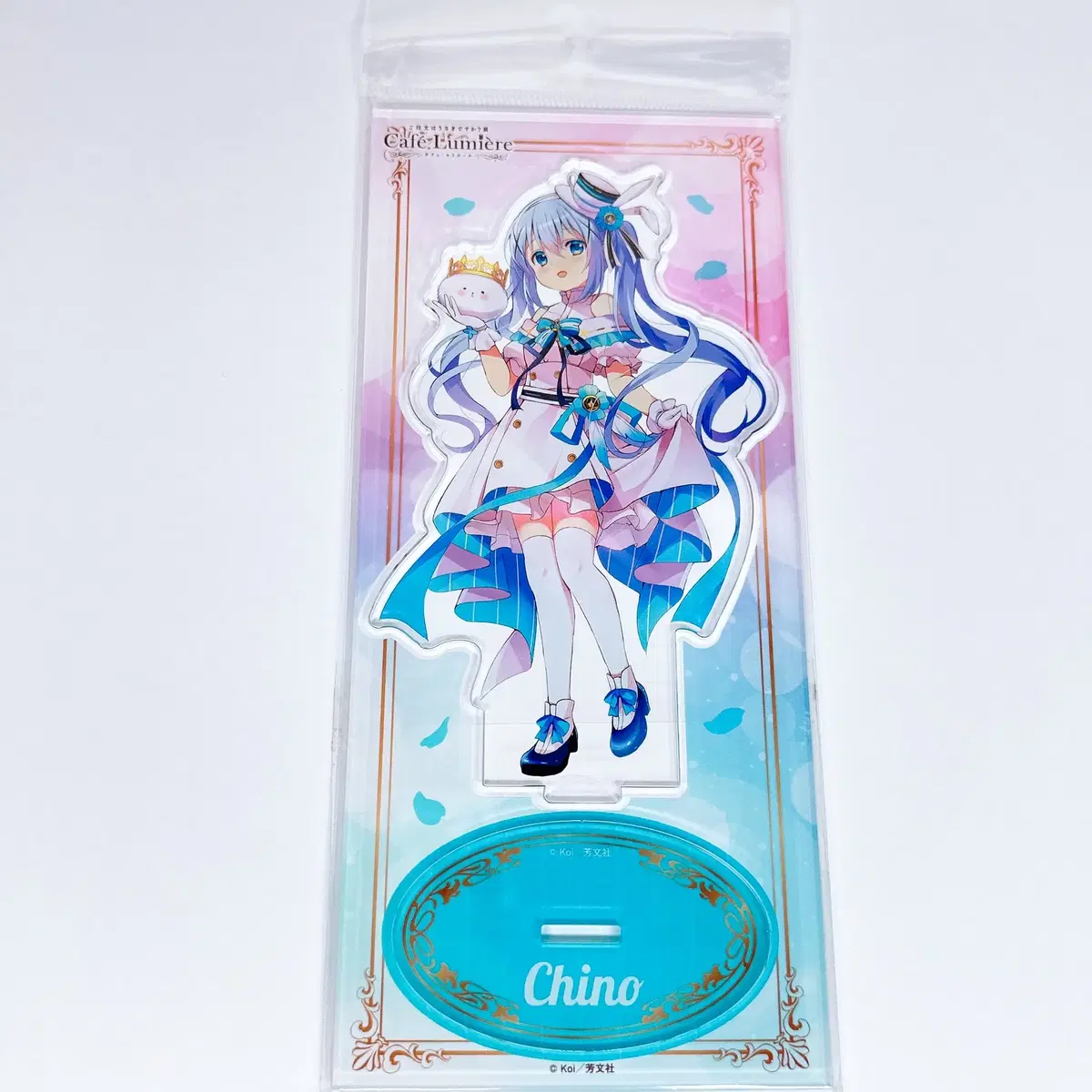 [Order Rabbit] sealed Chino Exhibition acrylic stand (Order Is Rabbit Goods)