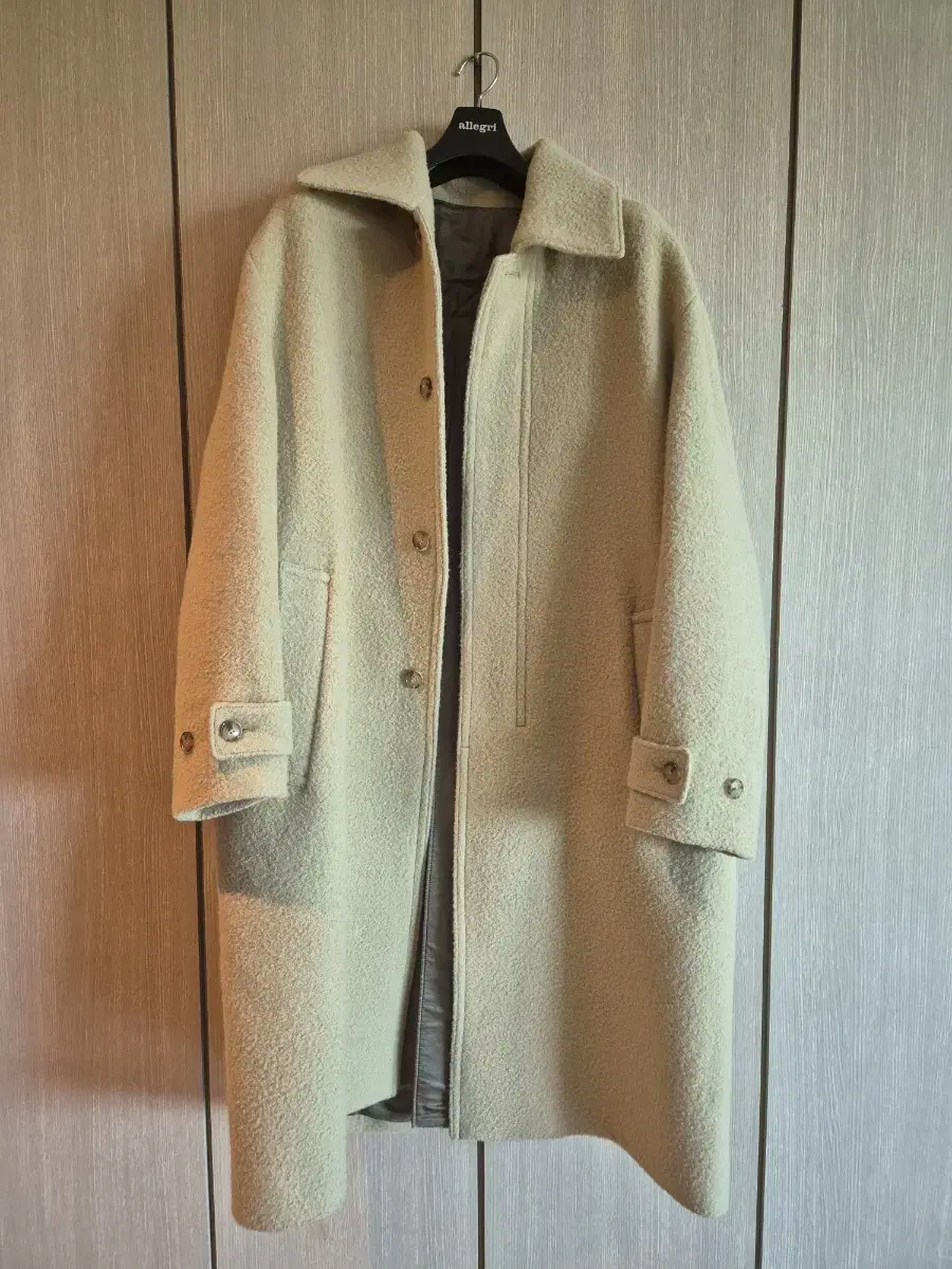 Allegri Balmacan Alpaca Coat size 50