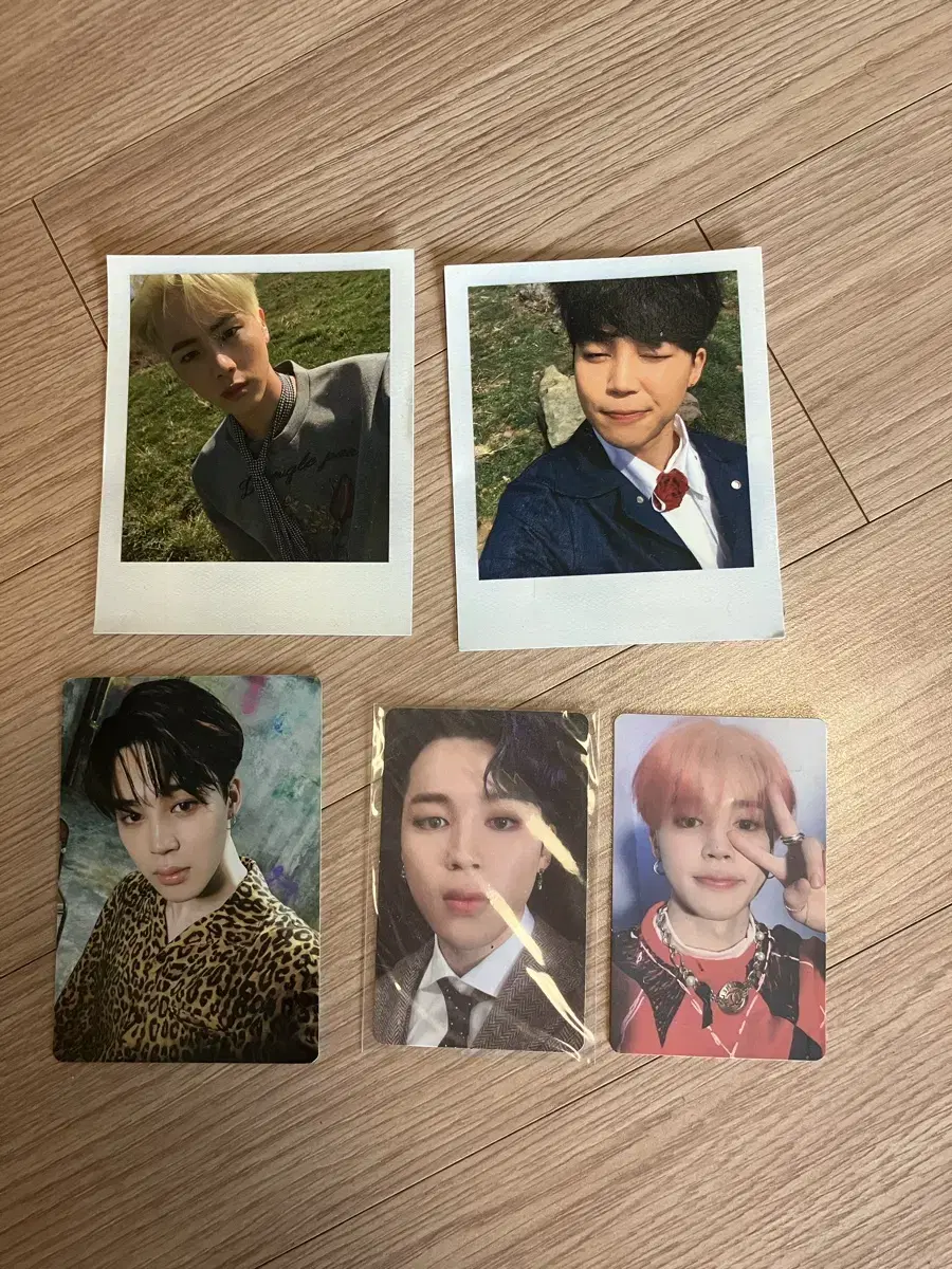 BTS jimin Official Photocard