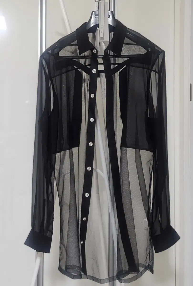 Rick Owens SS23 Fog Poket Jumbo Outerwear Shirt [48]