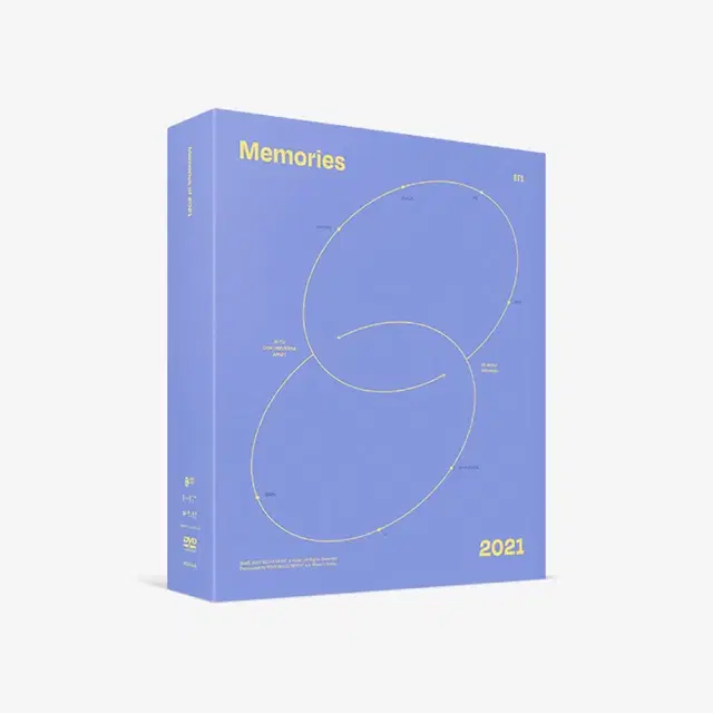 방탄 2021 메모리즈 2권 세트