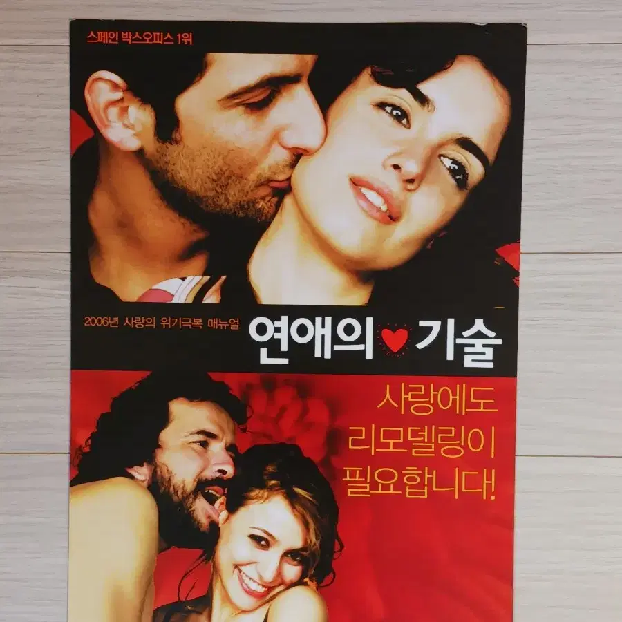 에르네스토알테리오 파즈베가 연애의기술(2006년)전단지