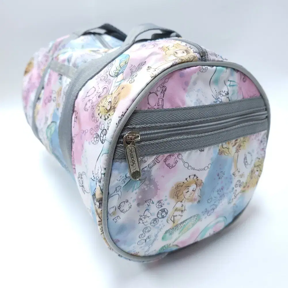 LESPORTSAC 레스포색 인어공주 파스텔 원통백 토트백 B056