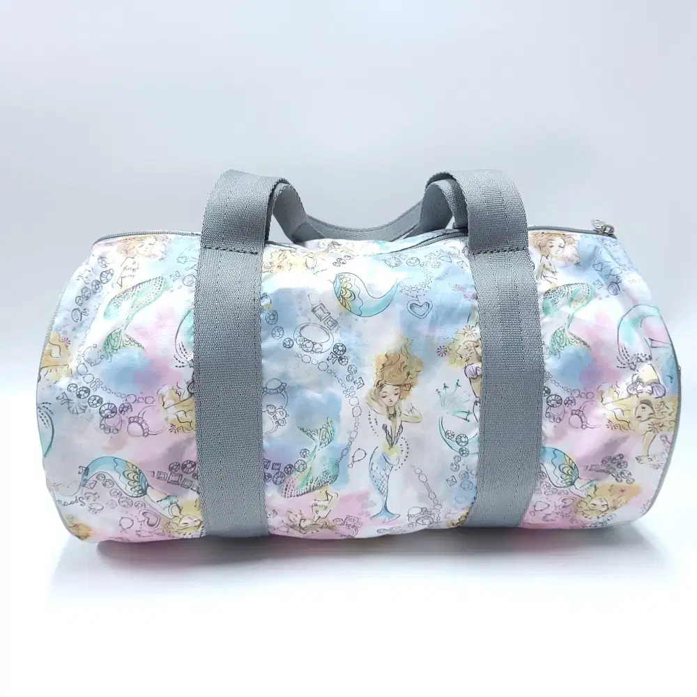 LESPORTSAC 레스포색 인어공주 파스텔 원통백 토트백 B056