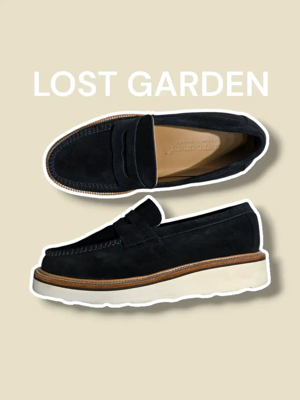 235/ Lost Garden Pierre Loafer Black /0730