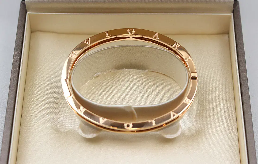 [Pre-Owned] Bulgari Bizarro One Bangle Rose Gold Bracelet