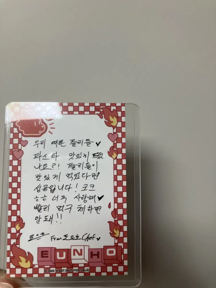 Plave AnyPlus eunho Handwritten