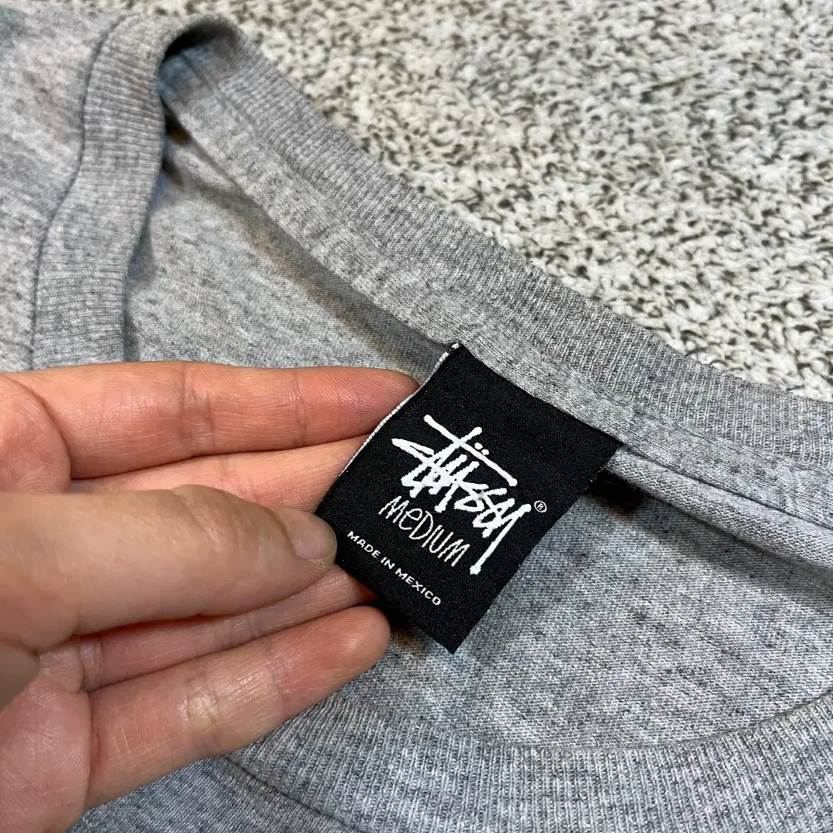 STUSSY 스투시 월드투어 빅로고 반팔