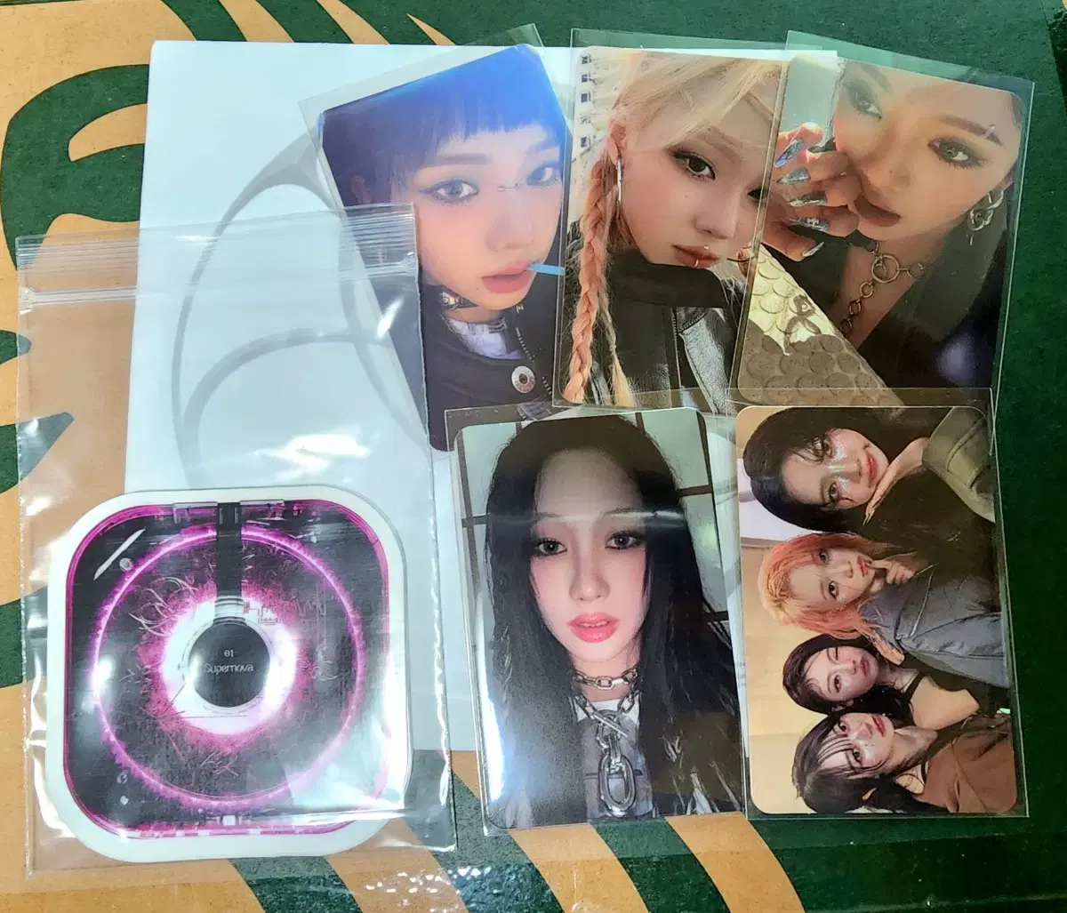 Tappo)aespa CDP photocard sells