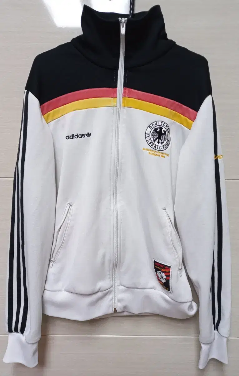 adidas Rare Germany White Sword Track Top Jersey Zip Up 95/M