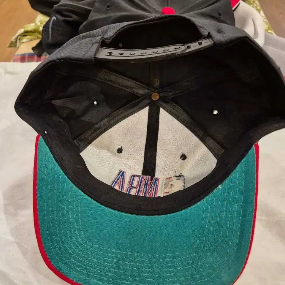 90s NBA logo 6panel cap