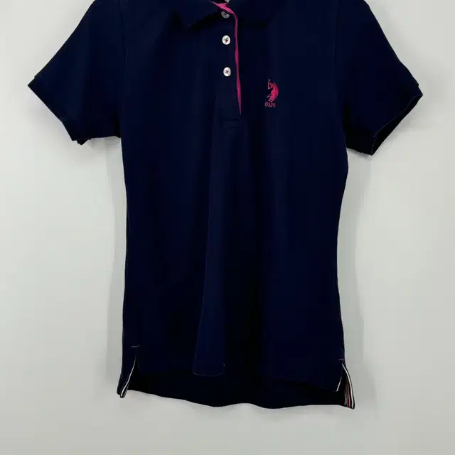 USPA 폴로 로고 반팔 카라 티셔츠 (S size / NAVY)