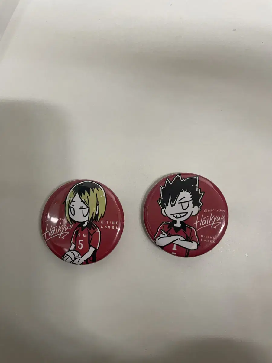 Let's do it in bulkO) haikyuu Biside Canbadge Kenmakuro