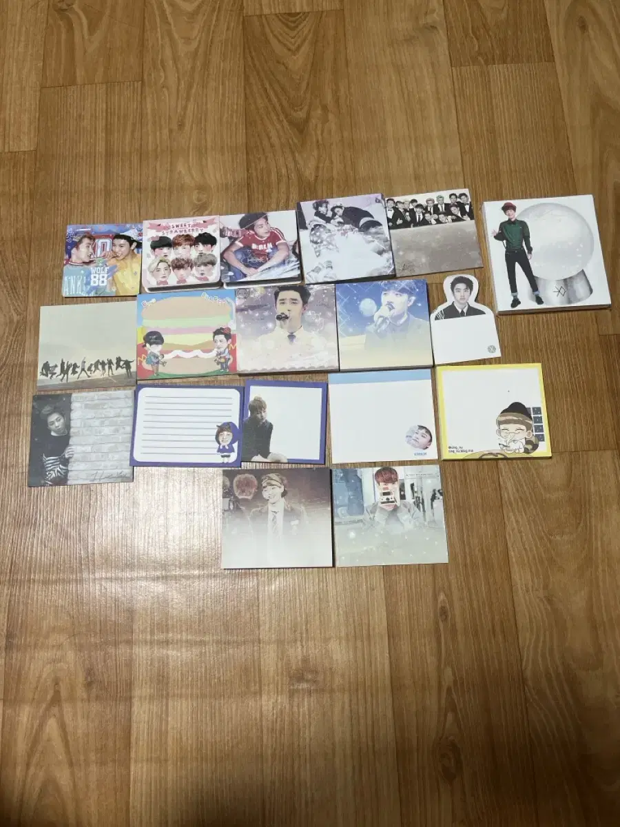 Exo Tteok Memo Book bulk wts