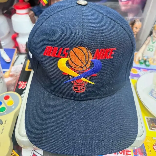 90s nike vintage bulls snapback 나이키 빈티지