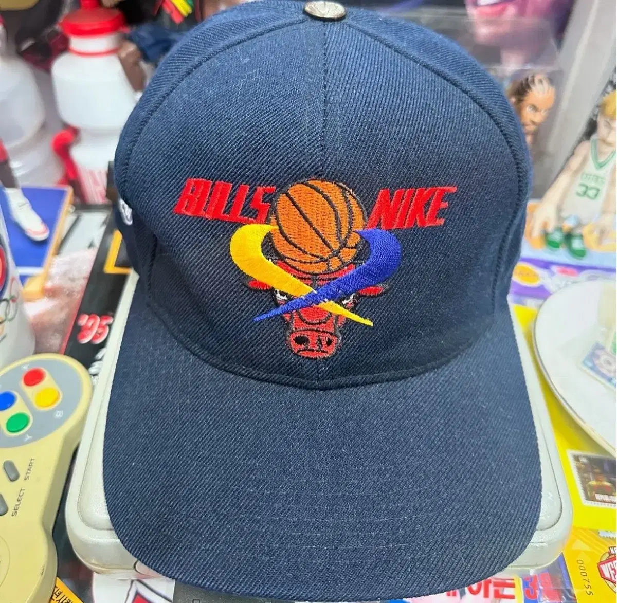 90s nike vintage bulls snapback 나이키 빈티지