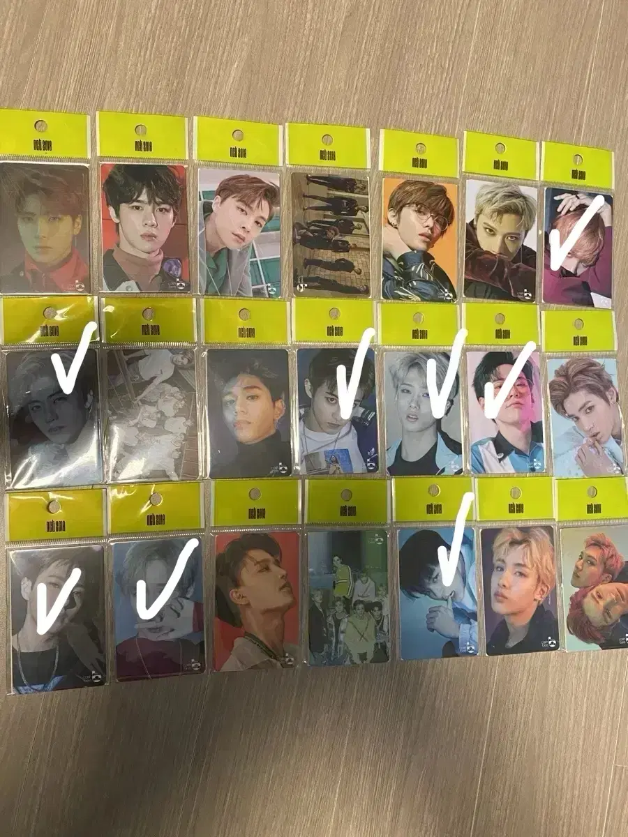 NCT transportation kards by type new products sold!