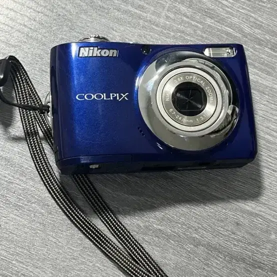 고장)니콘 COOLPIX L22 블루 디지털카메라