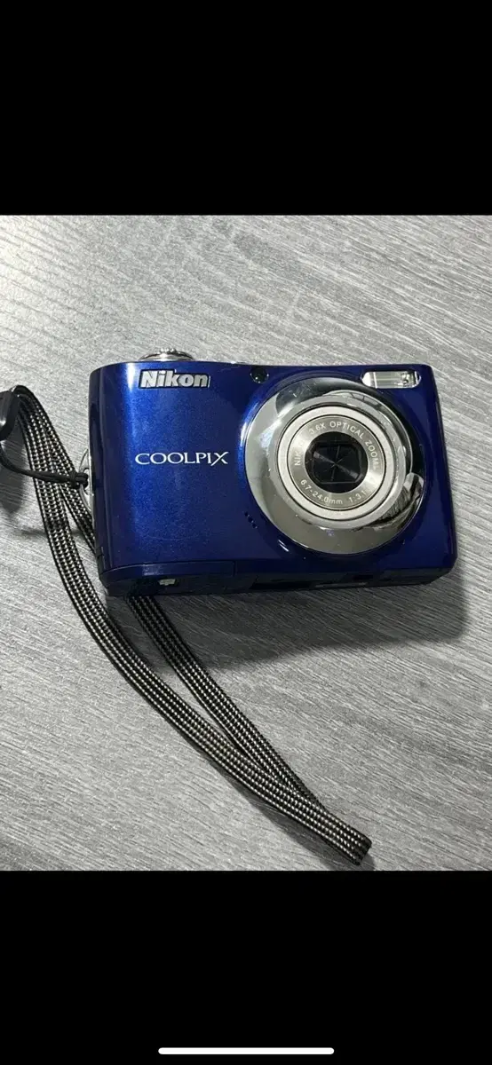 고장)니콘 COOLPIX L22 블루 디지털카메라