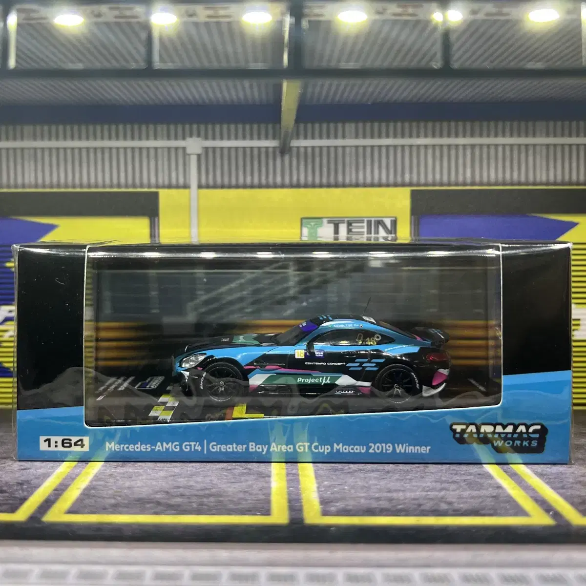 1:64 메르세데스 AMG GT4 2019 마카오 우승