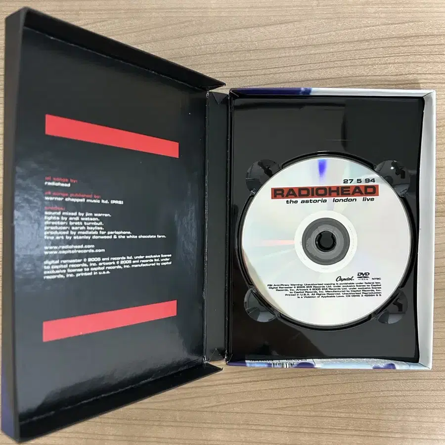 라디오헤드 DVD