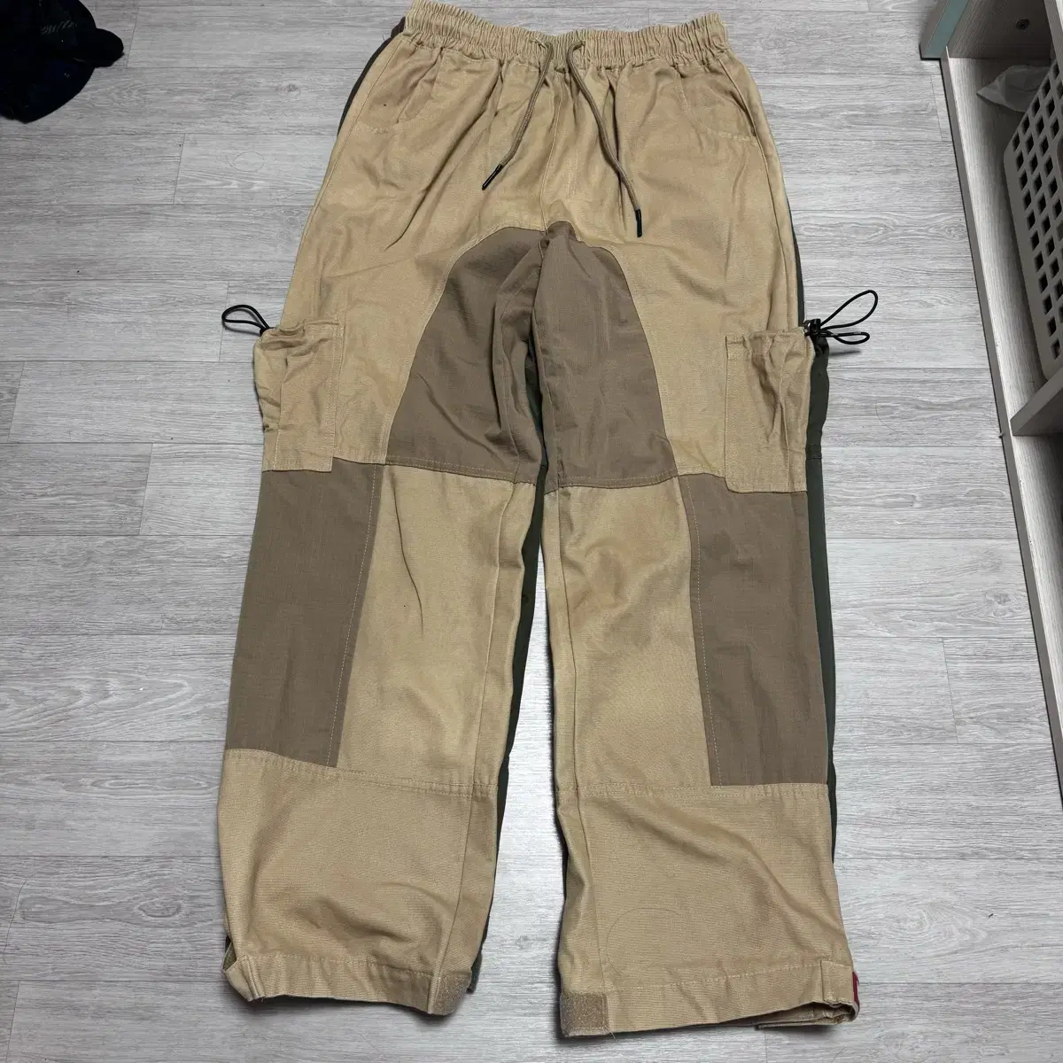 (XL,Taffo)Bad in Bad Stitch Pants Beige