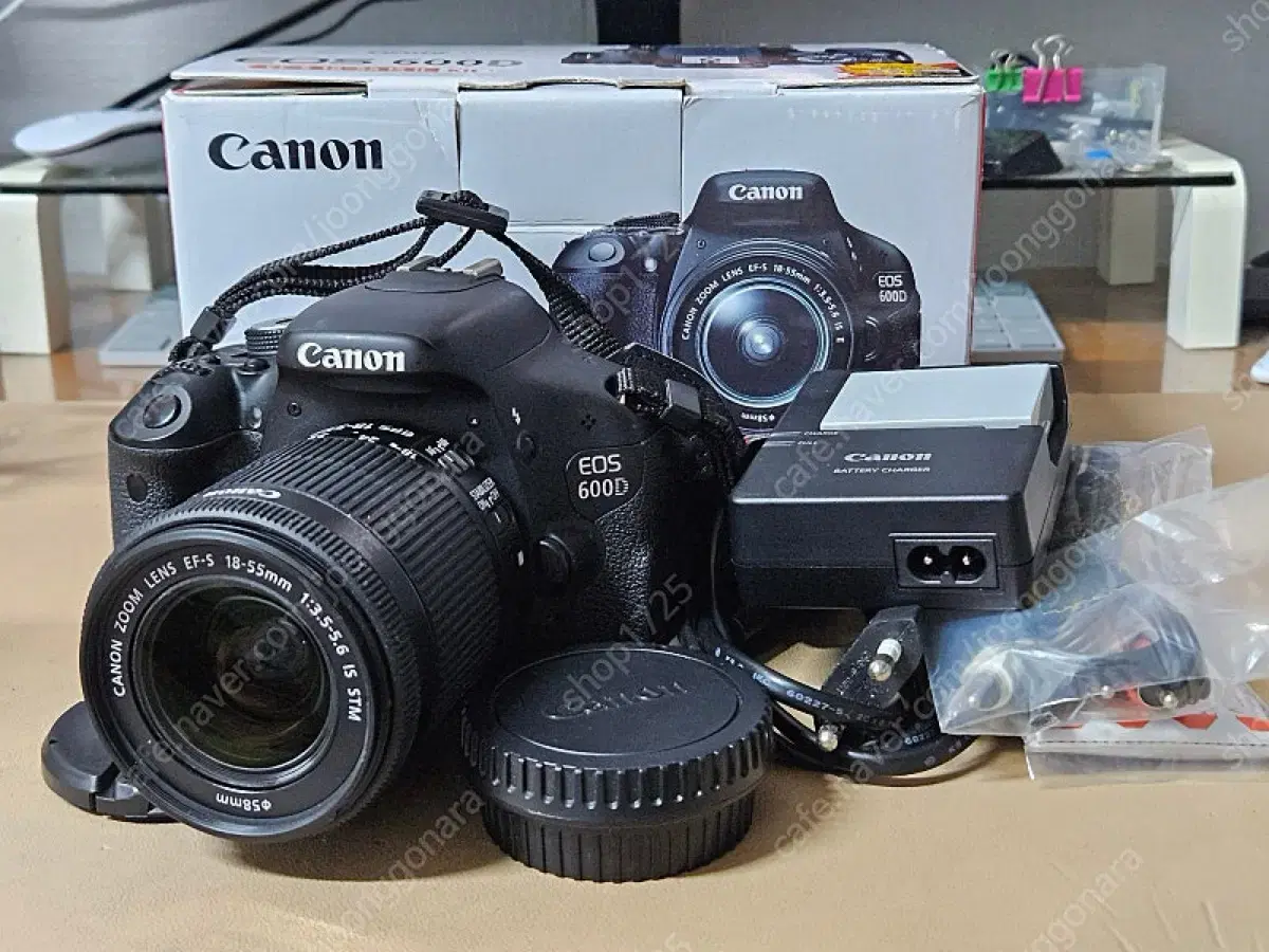 캐논 eos 600d is itm 18-55m + 블투 sd카드 8기가