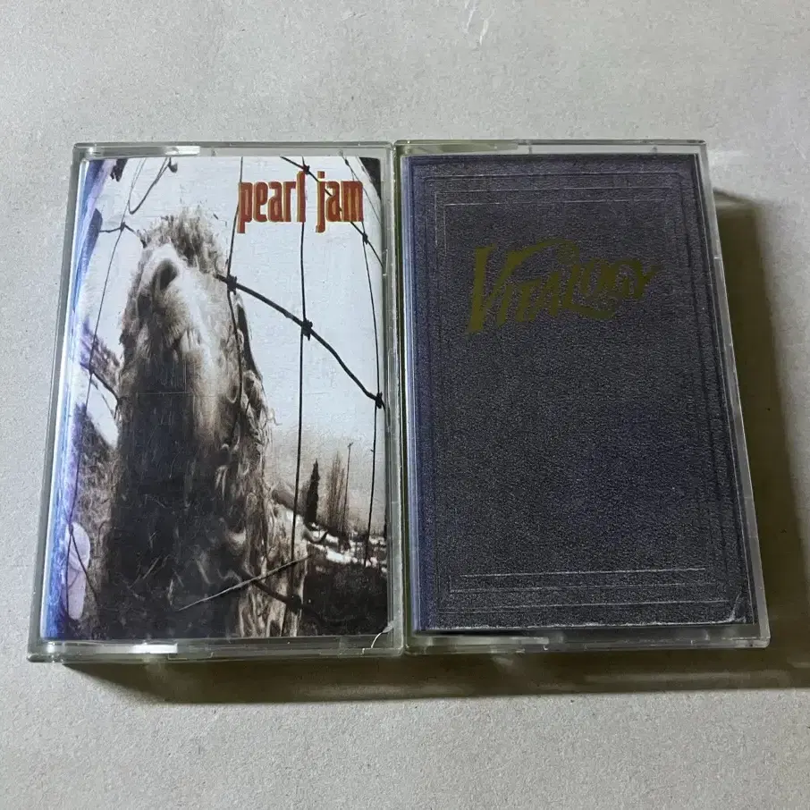 펄잼 Pearl Jam 2집 3집 그런지 록 밴드 카세트테이프