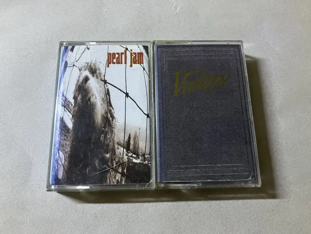 펄잼 Pearl Jam 2집 3집 그런지 록 밴드 카세트테이프