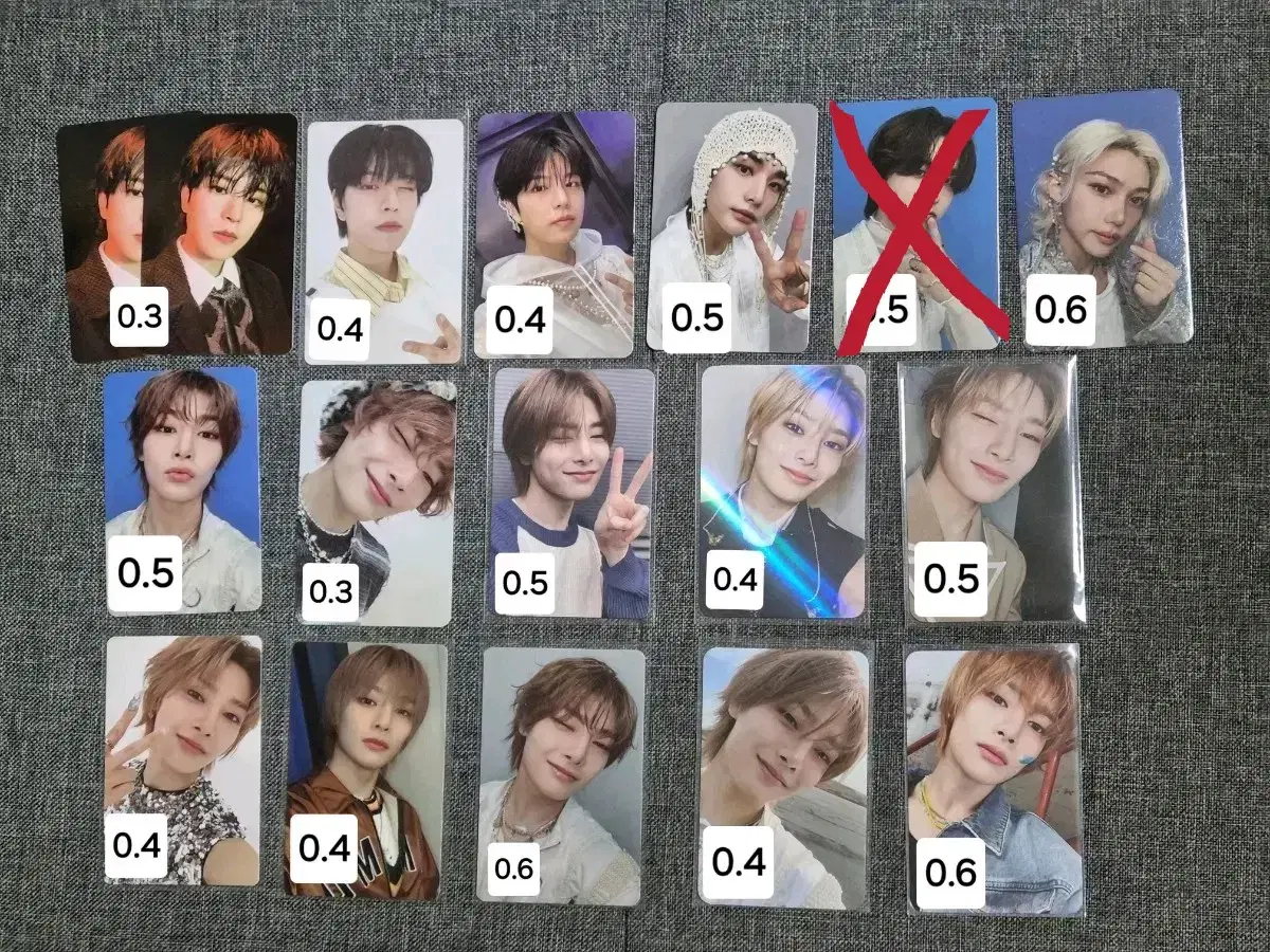 straykids i.n unreleased photocard wts (ate yang jeongin skz ate seungmin hyunjin