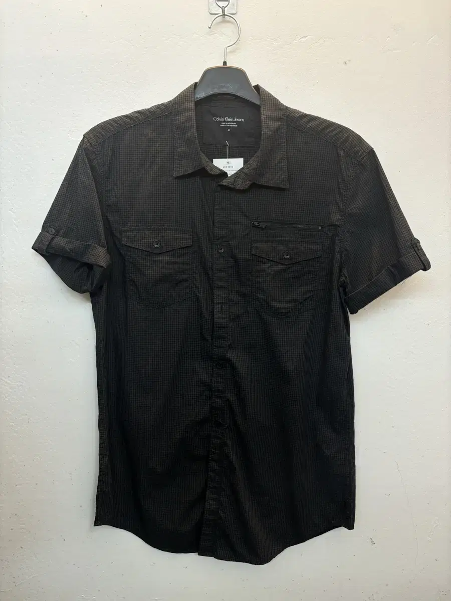 (Vintage) Kelvin Klein Check Short Sleeve Shirt