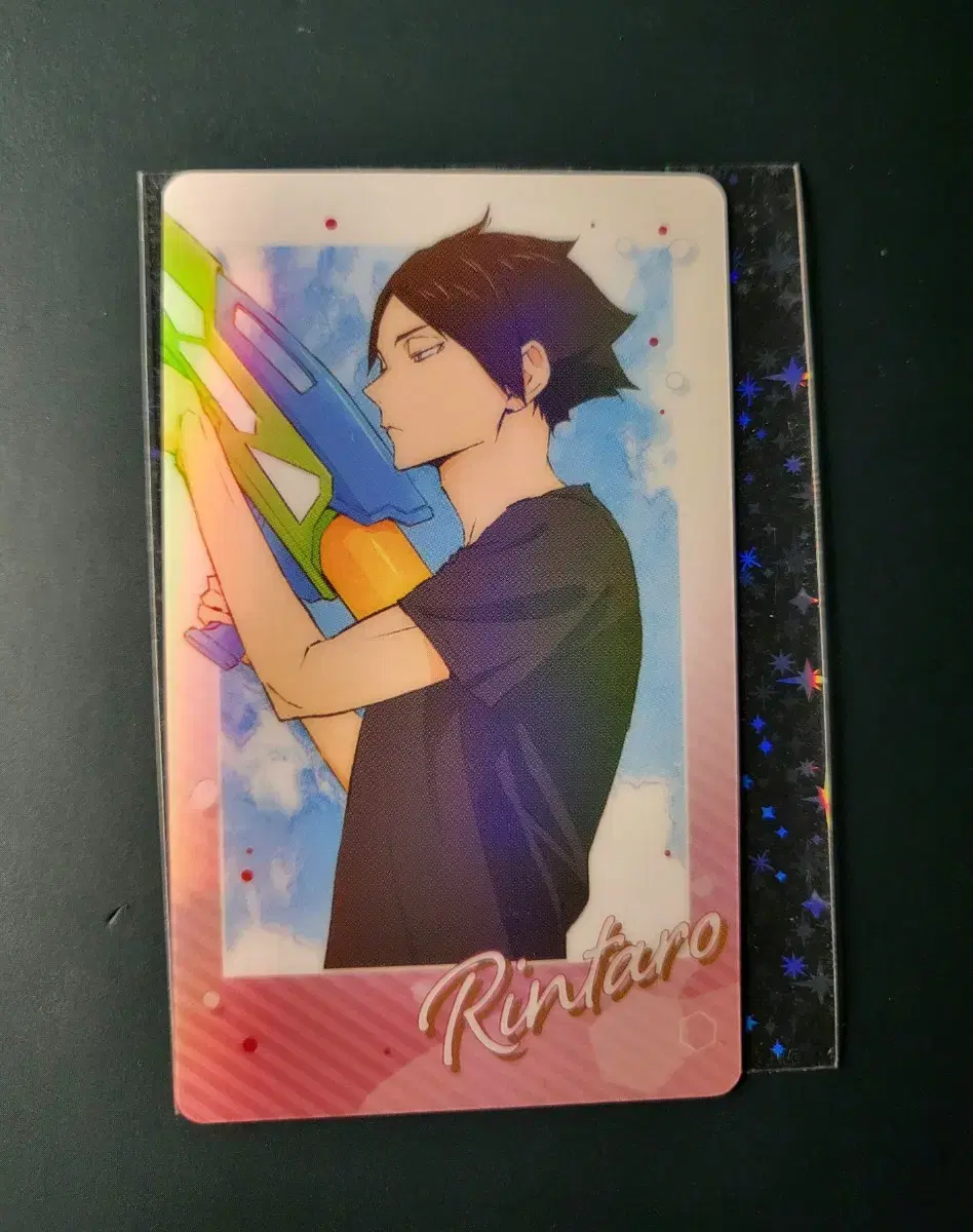 Haikyuu Suna Rintaro Water Play Photo Card