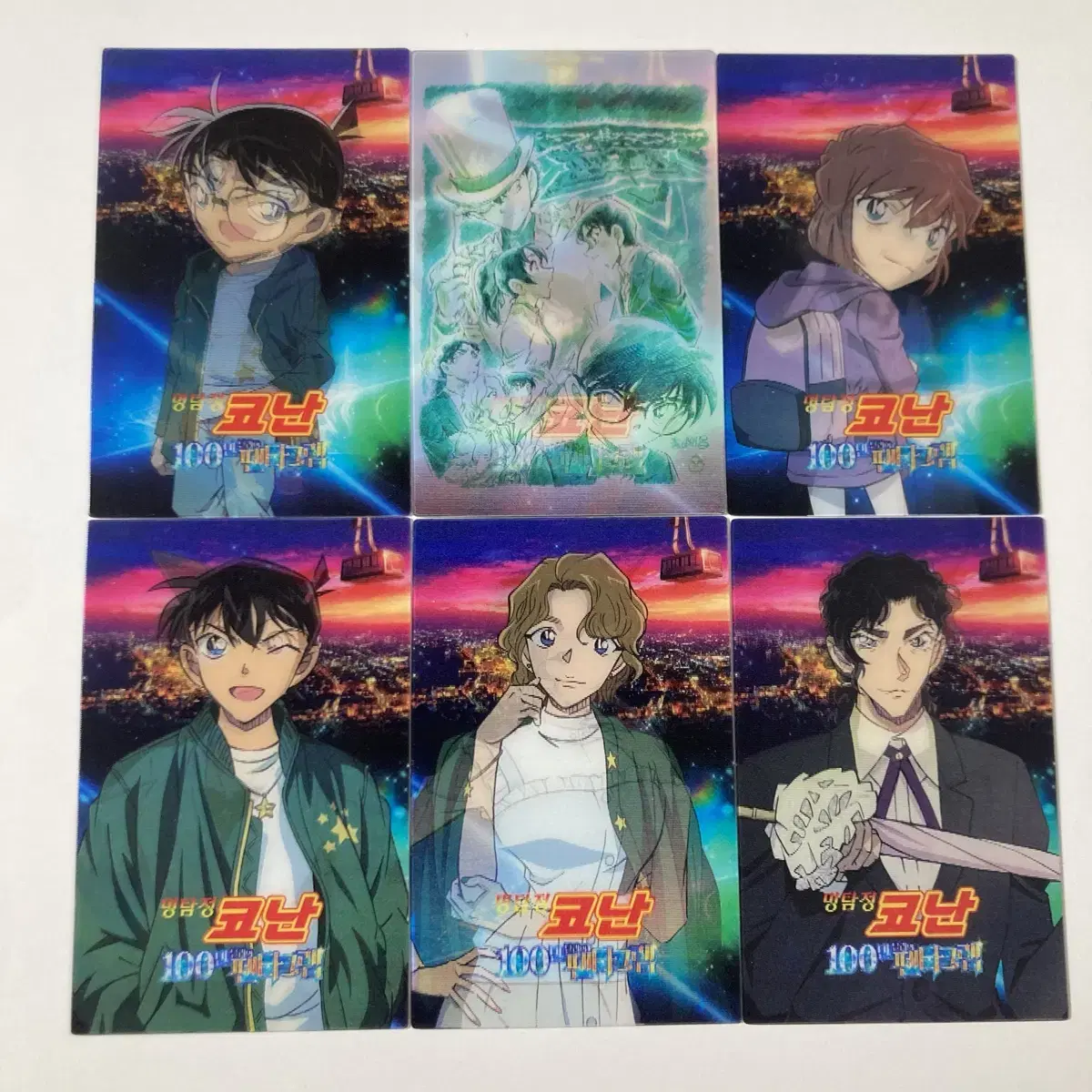 Detective Conan the Movie Pentagram Renti pre-order benefit Week 1 Week 2 Heiji Poster