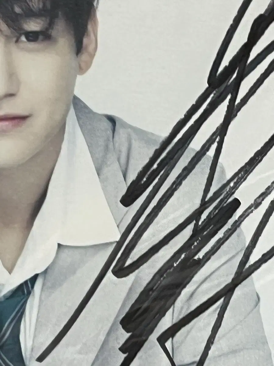 Autographed by Kim Bum