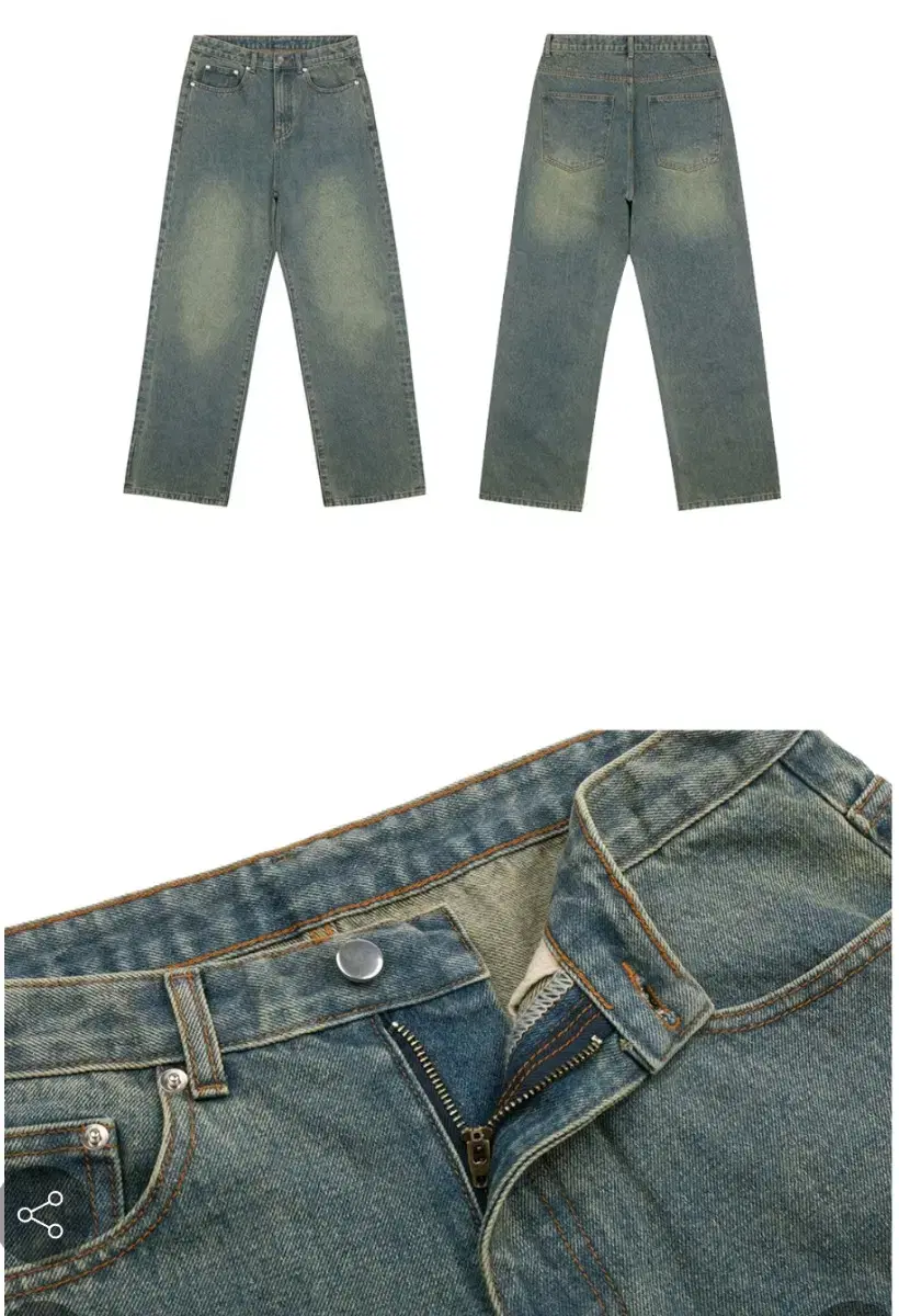 Wide-fit jeans used1 times