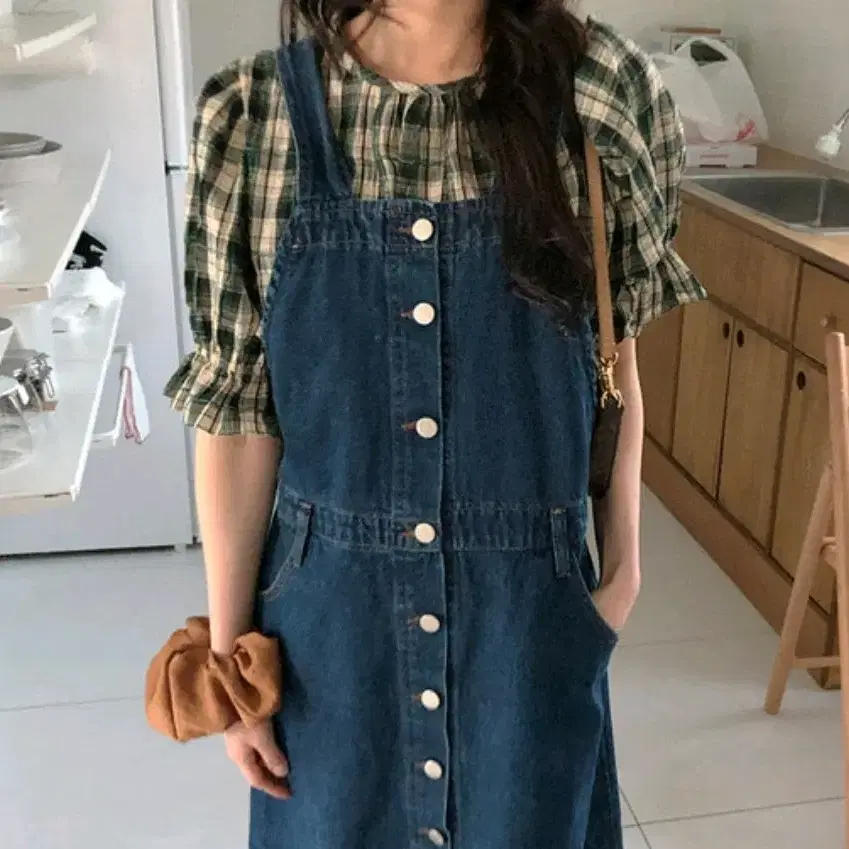 [구해요] 데일리마켓 Jane overall ops 세트 구합니다!