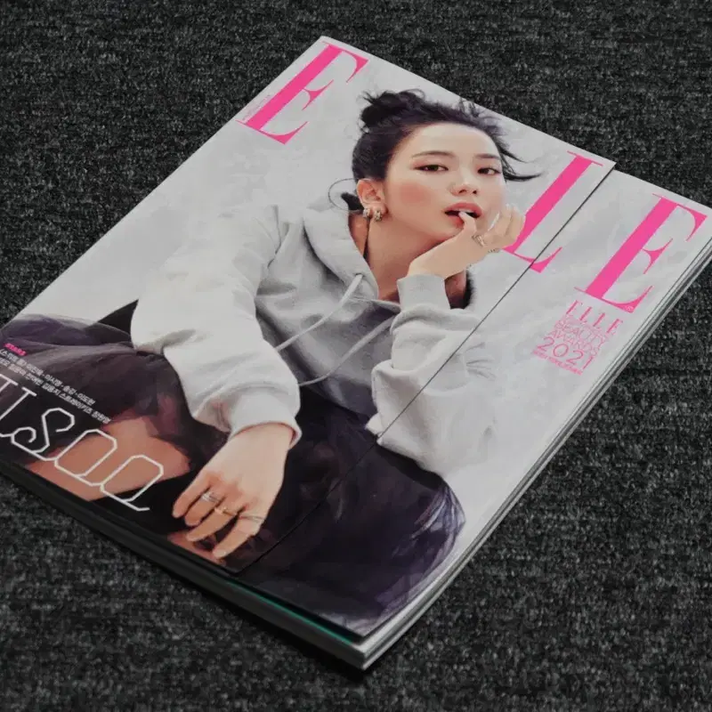 (국내잡지) 엘르 Elle 2021.1 (표지 : 지수)