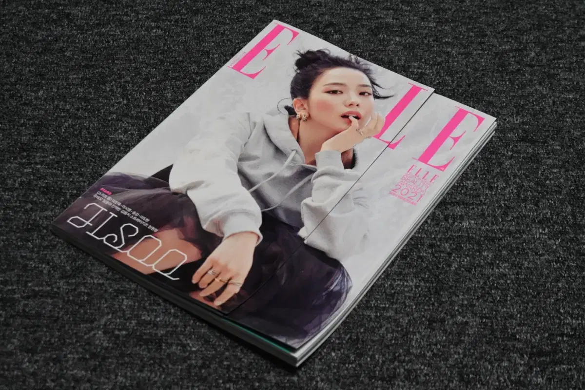 (국내잡지) 엘르 Elle 2021.1 (표지 : 지수)