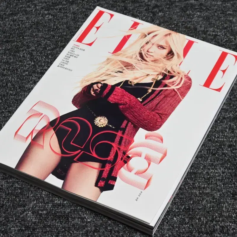 (국내잡지) 엘르 Elle 2021.9 (표지 : 블랙핑크 로제)