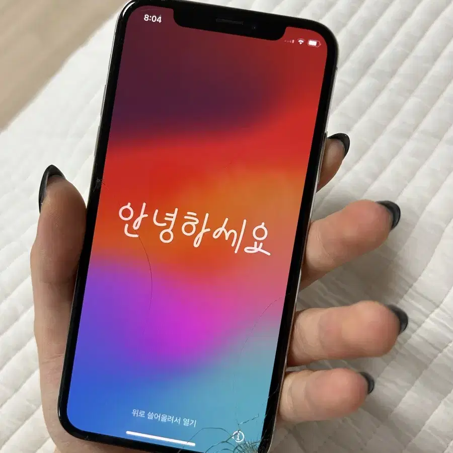 아이폰xs 64GB 실버